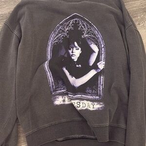 Wednesday crewneck hoodie